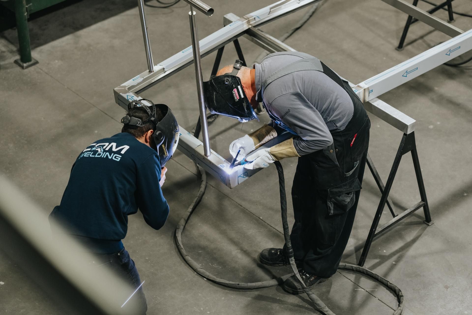 Cqm welding onderwerpt jouw lasapparatuur aan een visuele inspectie