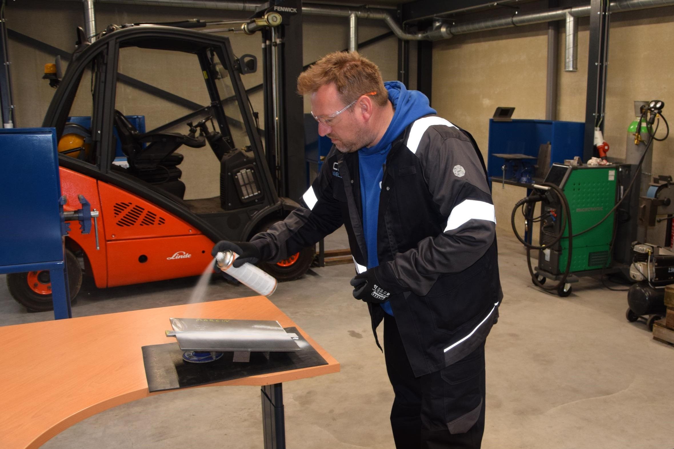 Technical preparation in the CQM Welding workshop
